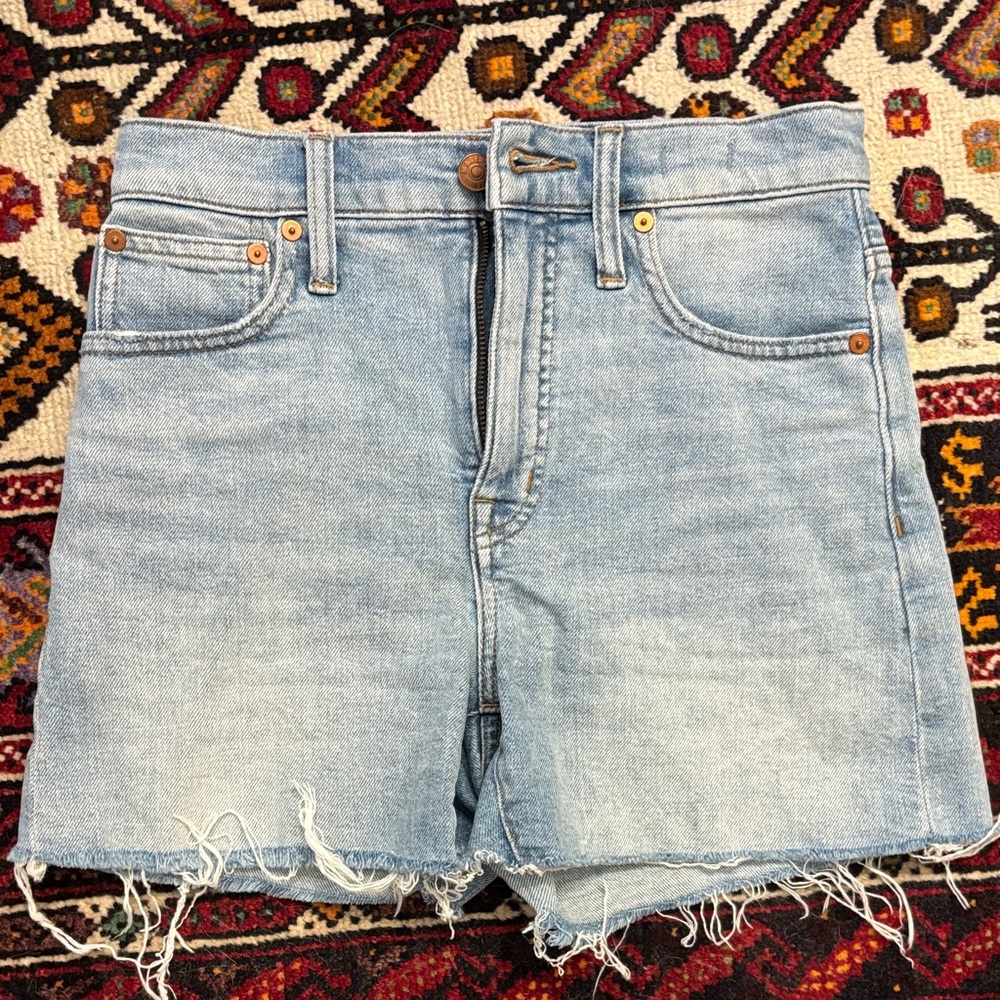 Madewell High Rise Denim Shorts size 24